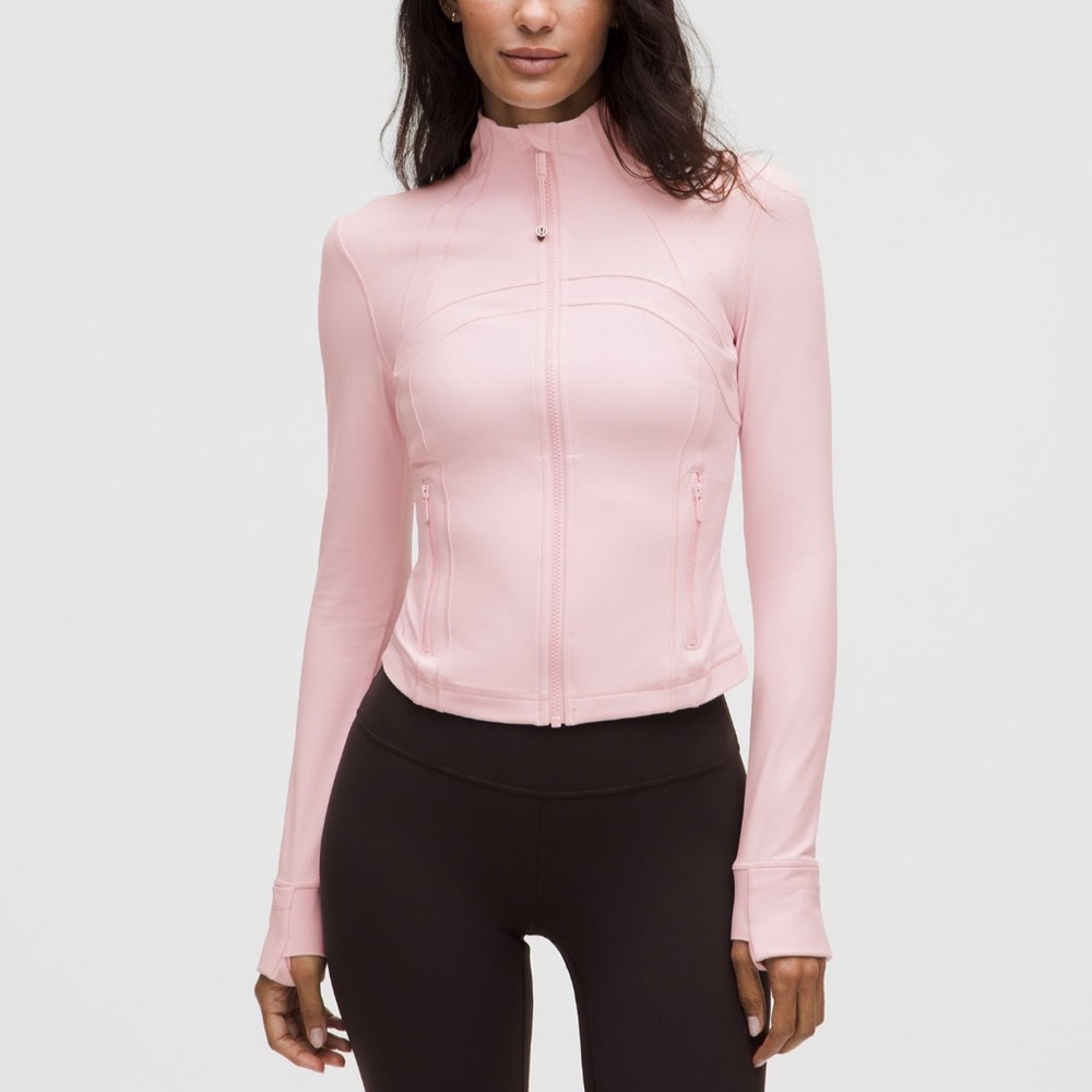 Blissful Pink Cropped Define Jacket